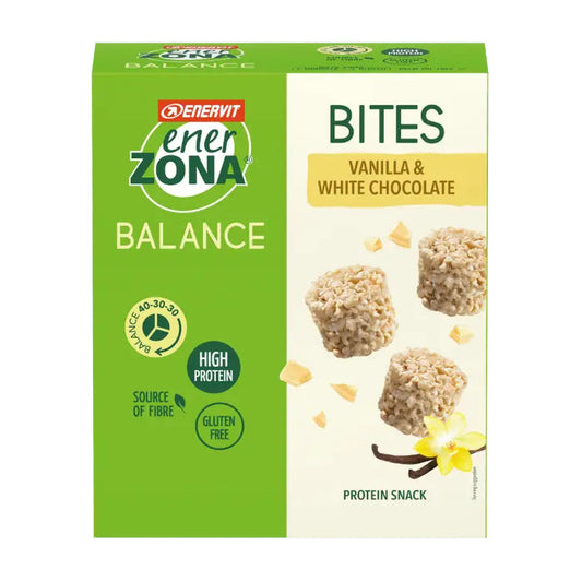 Enerzona Bites White Chocolate - Astuccio 5x24g