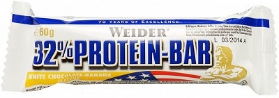 Weider Barretta 32% Protein-Bar Cioccolato Bianco/Banana 60g