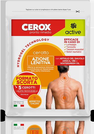 Cerox Active Cerotto Azione Lenitiva 5 Pezzi