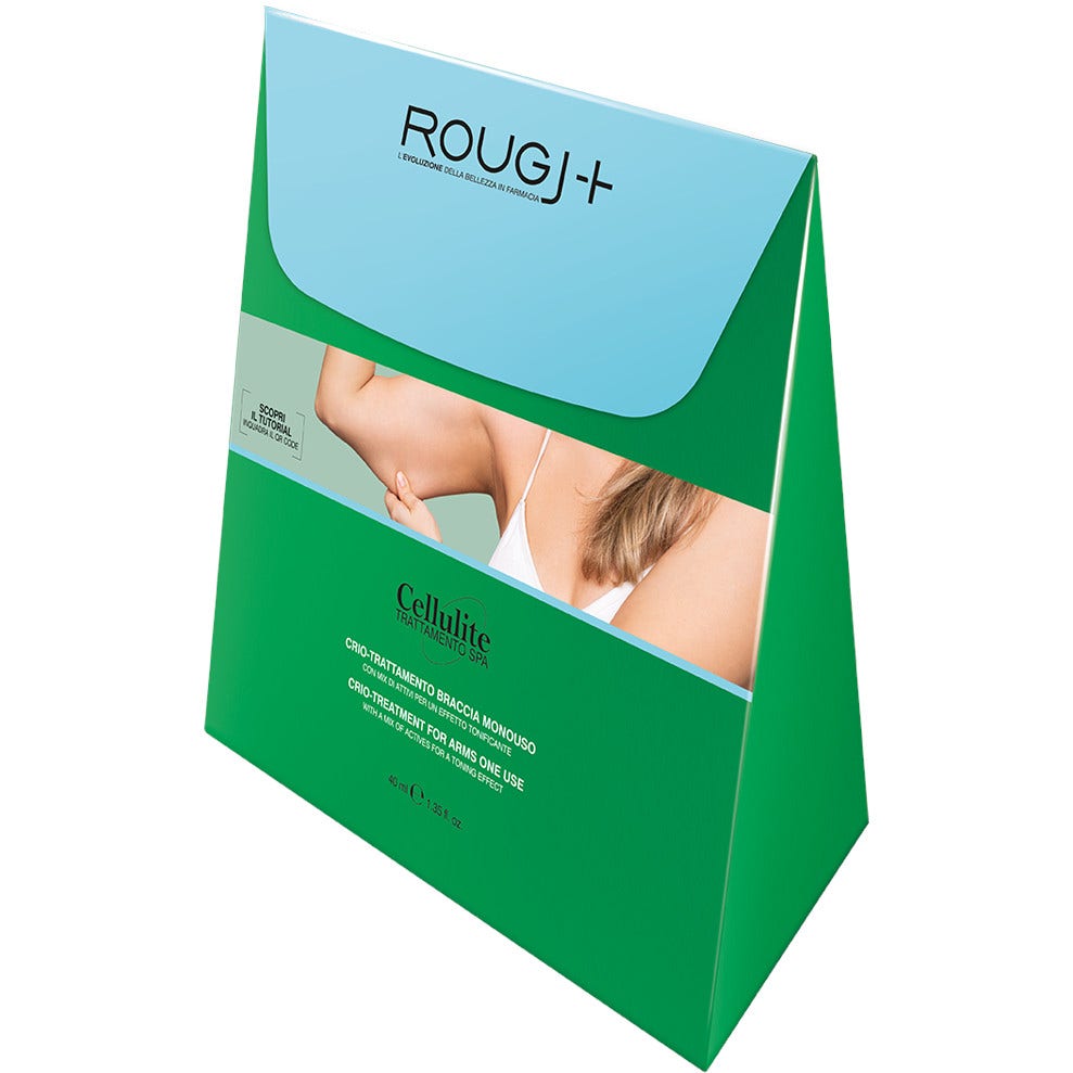 Rougj Crio-Trattamento Spa Anti-Cellulite Monouso Braccia 2 Manicotti 40ml