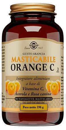 Solgar Orange C 90 Tavolette Masticabili