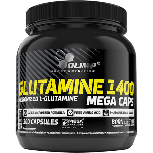 Glutamine mega caps 1400 (300cps)