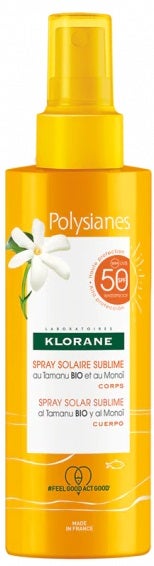 Klorane Spray Solare Sublime Corpo SPF50 200ml
