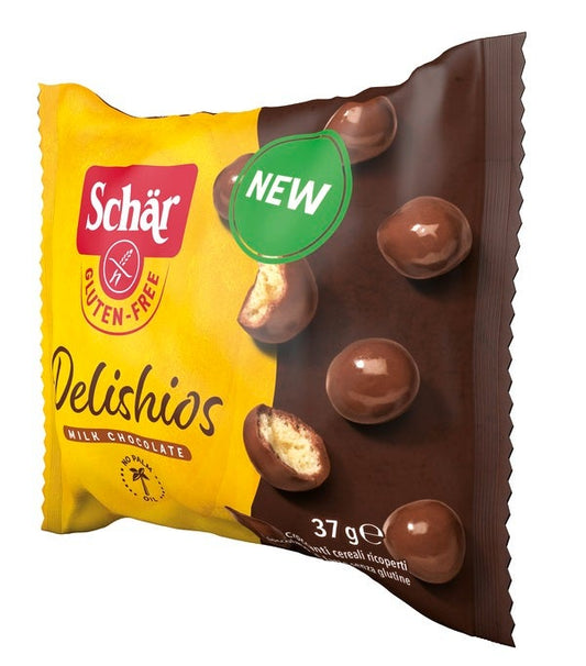 Schar Delishios Cereali Ricoperti Di Cioccolato Al Latte 37g