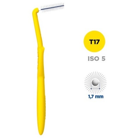 Curasept Proxi Angle Scovolino T17 Giallo 5 Pezzi 1,7mm