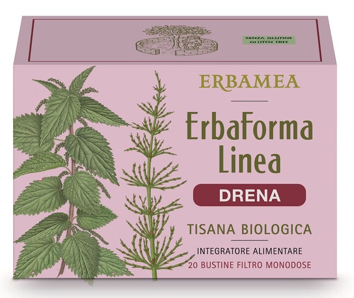 Erbaforma Linea Drena Tisana 20 Bustine Filtro