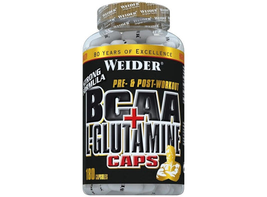 Weider BCAA + L-Glutamine 180 Capsule
