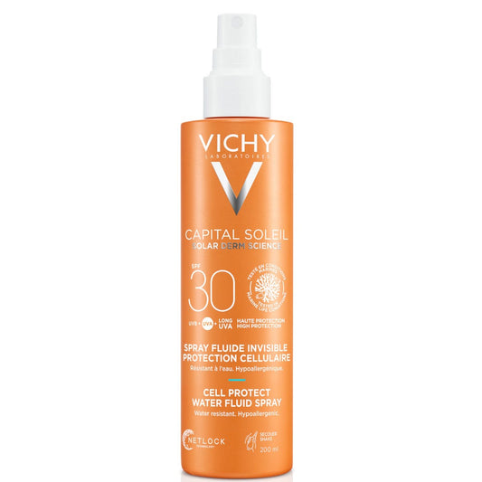 Vichy Capital Soleil Solare Spray Anti-Disidratazione Texture Ultra-Leggera 30SPF 200 ml