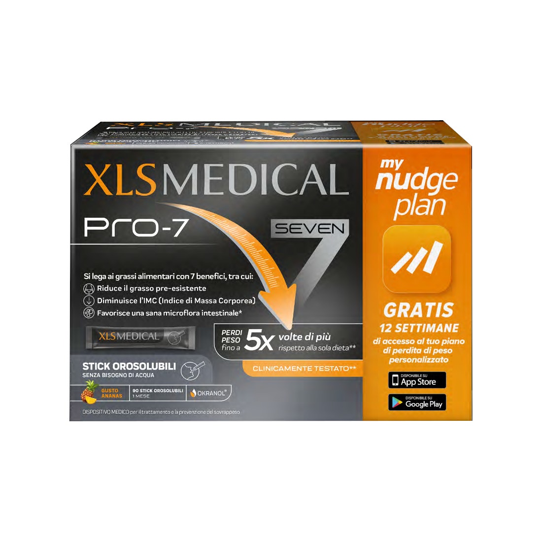 XLS Medical Pro 7 90 Stick Orosolubili