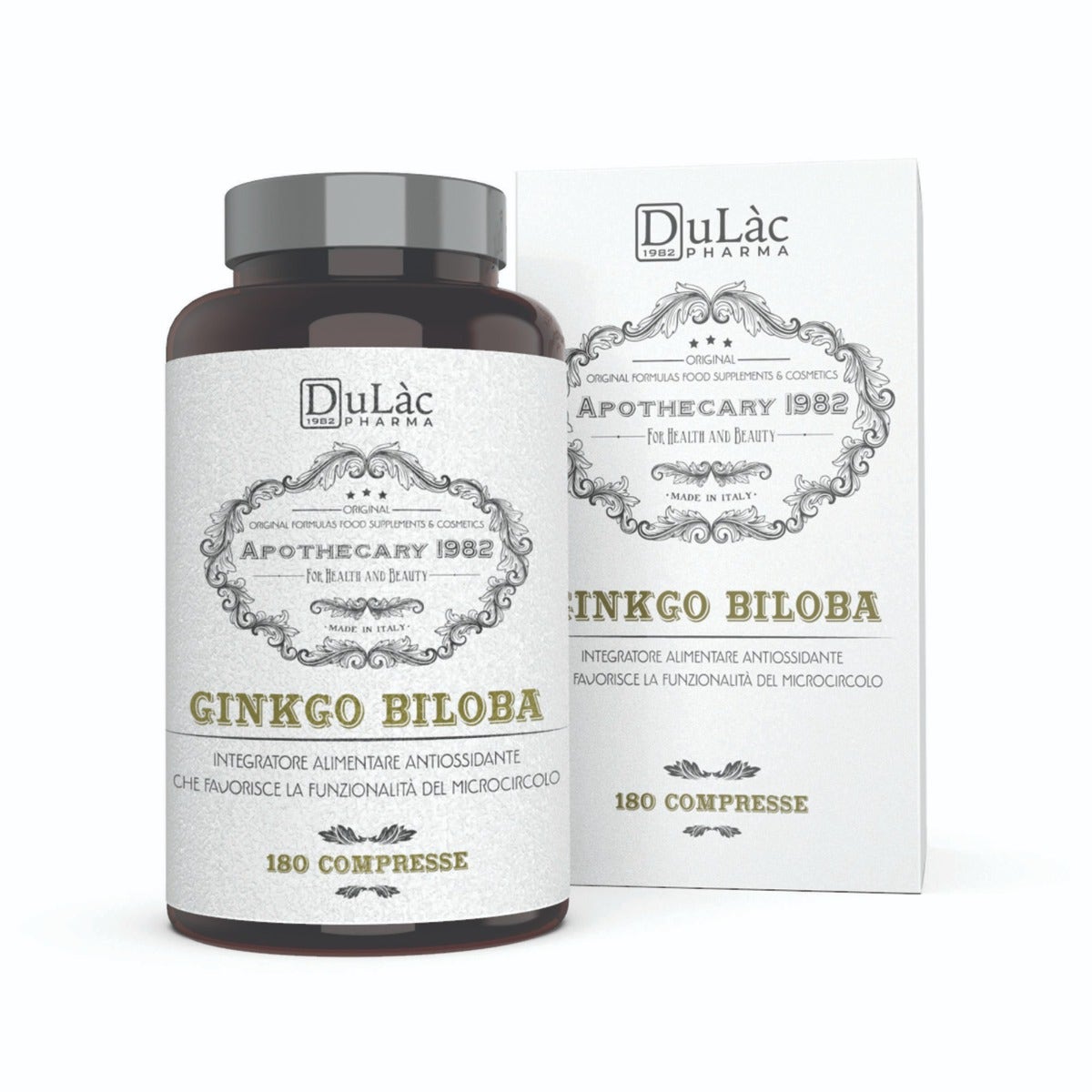 Apothecary Ginkgo Biloba 180 Compresse