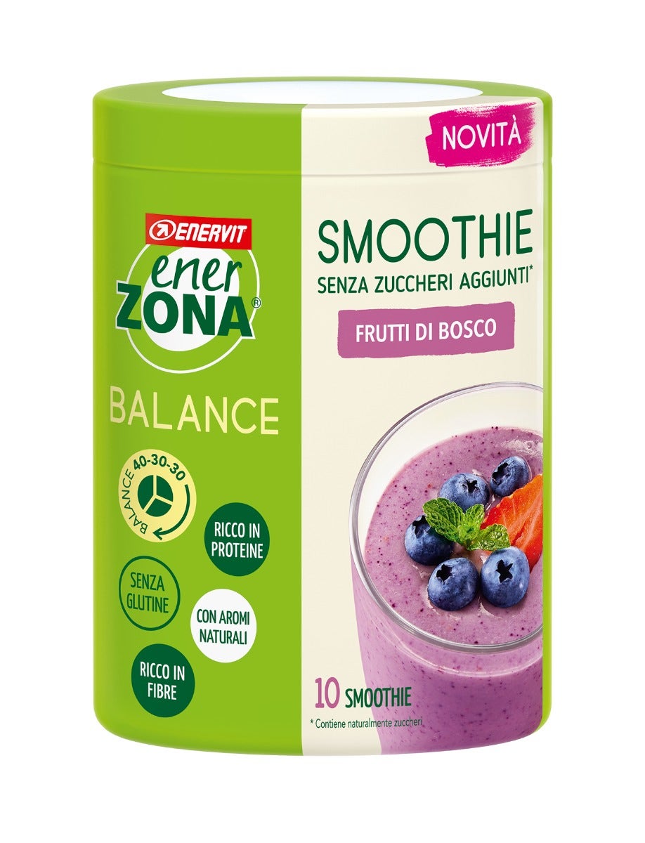 Enerzona Smoothie Frutti Di Bosco Barattolo Da 300g
