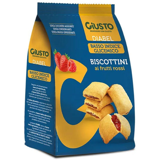 Giusto Diabel Biscottini Ai Frutti Rossi 250g