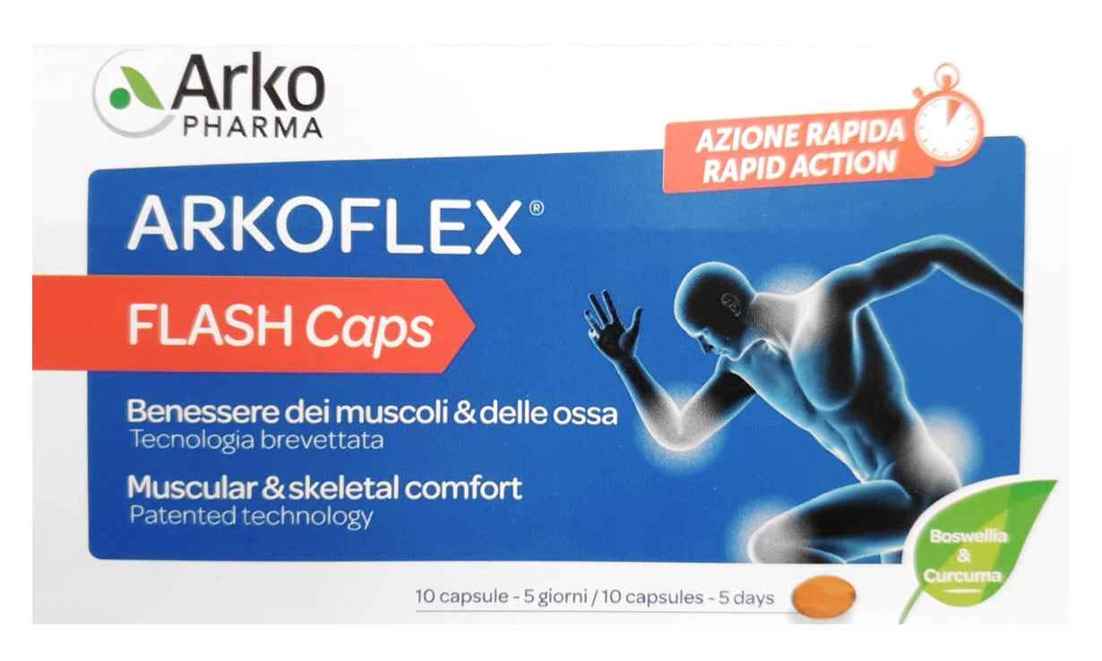 Arkopharma Arkoflex Flash Caps 10 Capsule - VitaminCenter | Vitamincenter