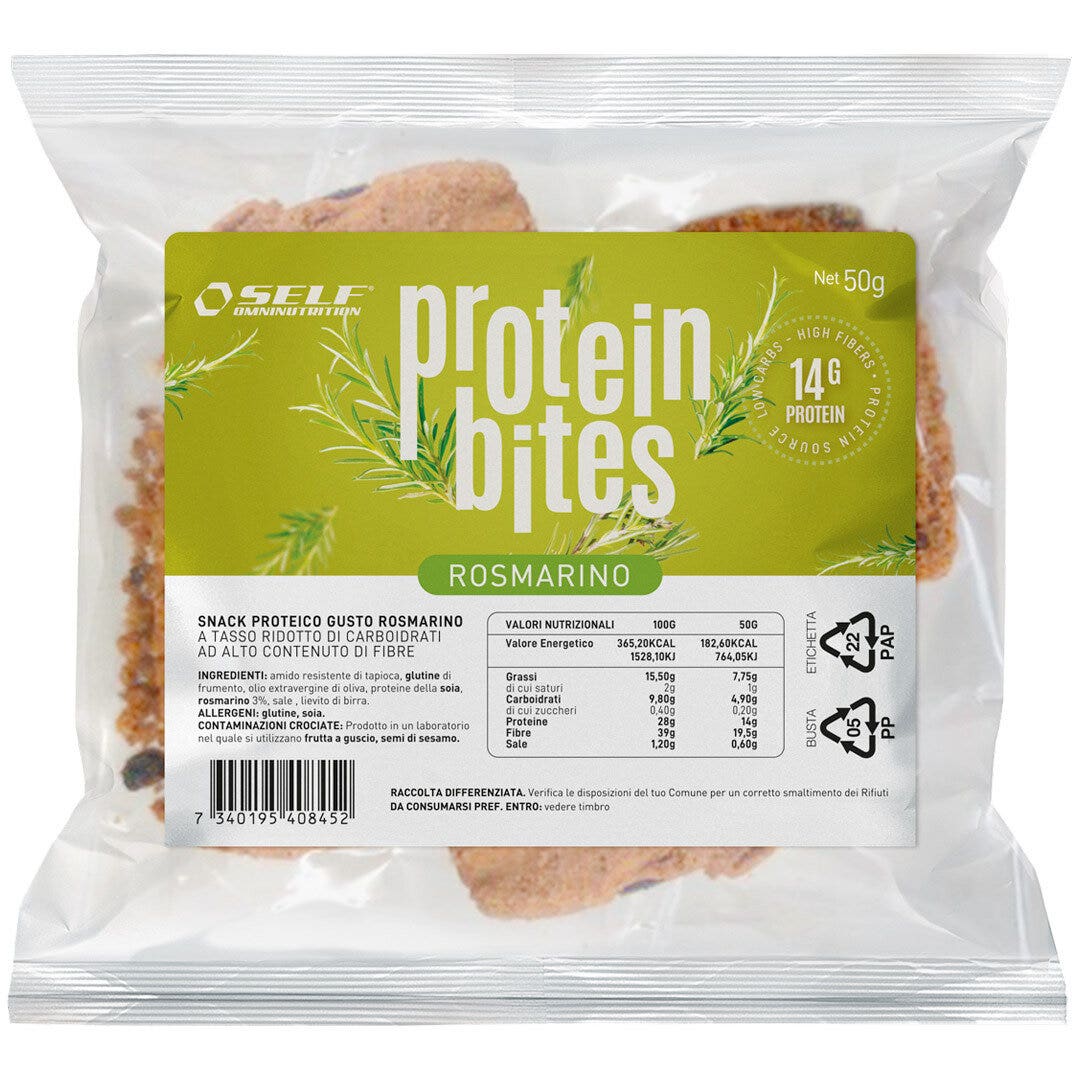 Self Omninutrition Protein Bites Gusto Rosmarino 50g