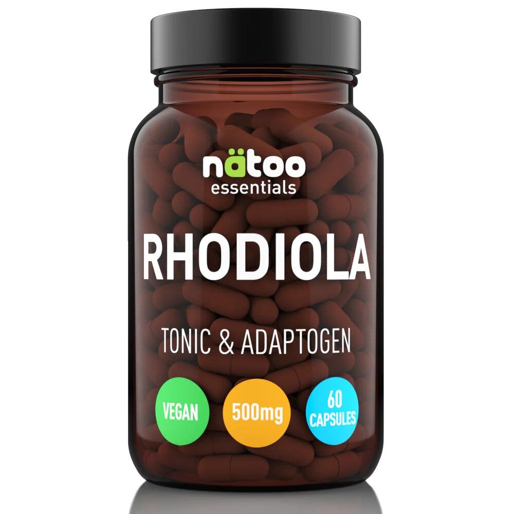 Essentials Rhodiola 500mg 60 Capsule