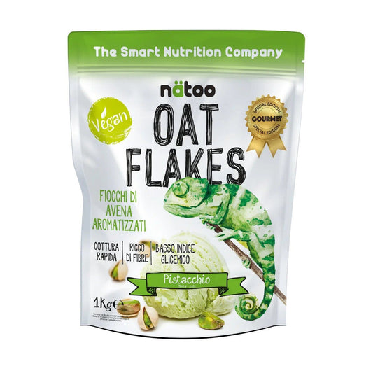 Oat Flakes Fiocchi D'avena Aromatizzati Gusto Pistacchio 1kg