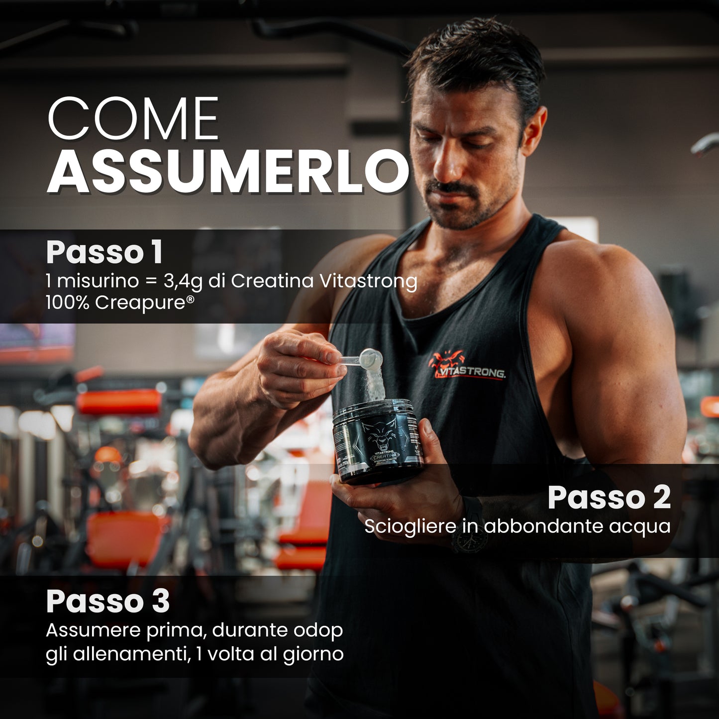 Vitastrong Creatina Creapure 250g