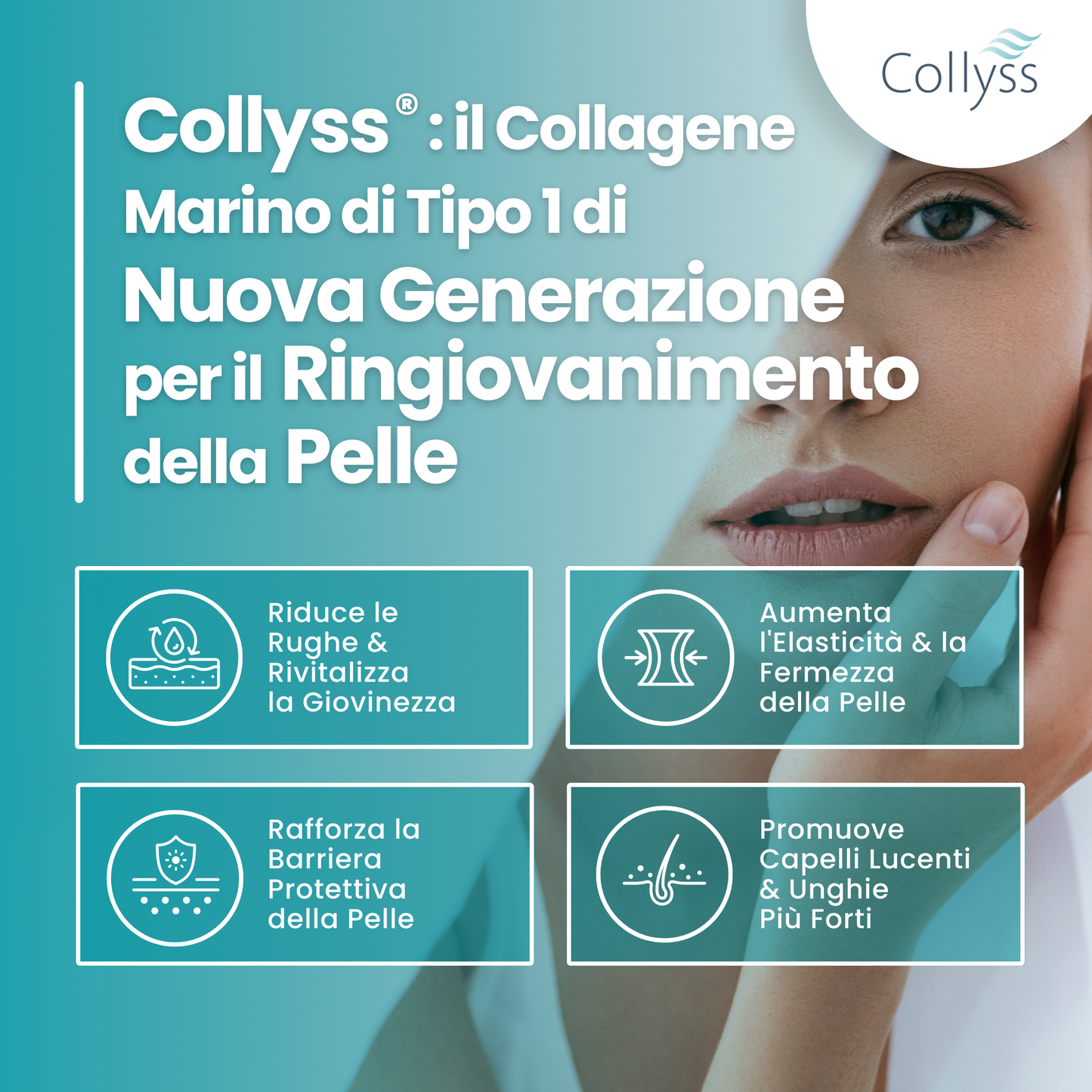 Vitastrong Marine Collagen 180 Compresse