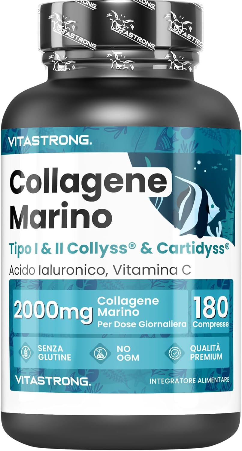 Vitastrong Marine Collagen 180 Compresse