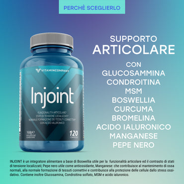 InJoint (120cpr) - Supporto completo per articolazioni e tessuti connettivi