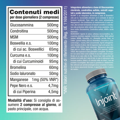 InJoint (120cpr) - Supporto completo per articolazioni e tessuti connettivi
