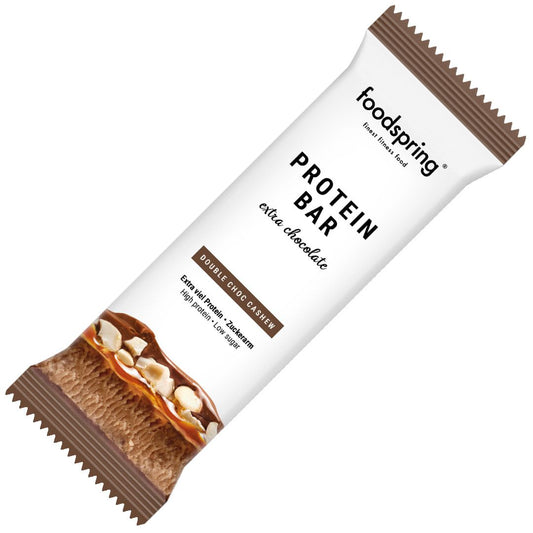Protein Bar Extra Chocolate SINGOLA 1 x 65 g Doppio Cioccolato e Anacardi